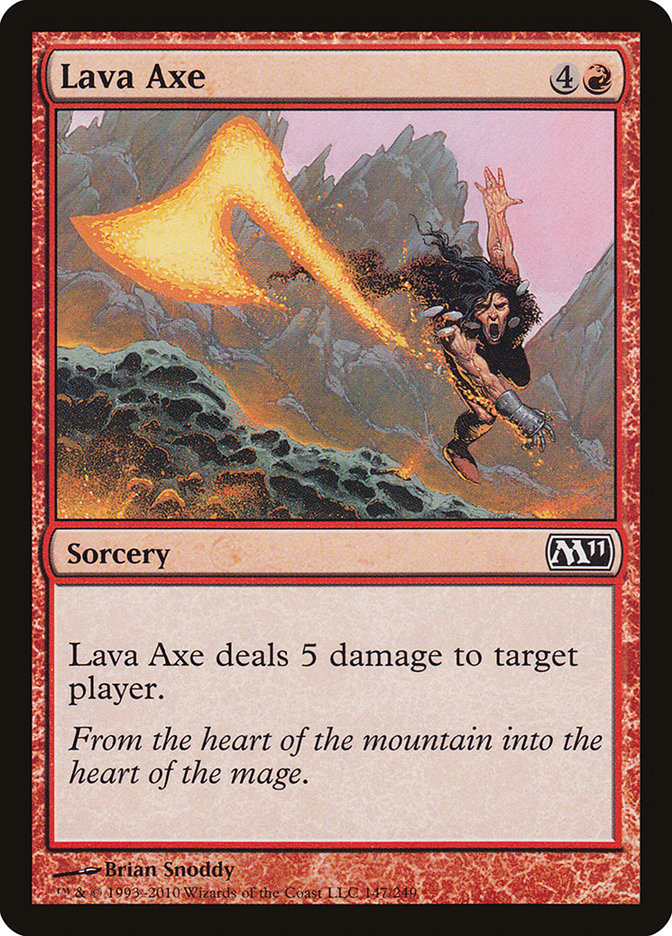 Lava Axe [Magic 2011] (M11 147)