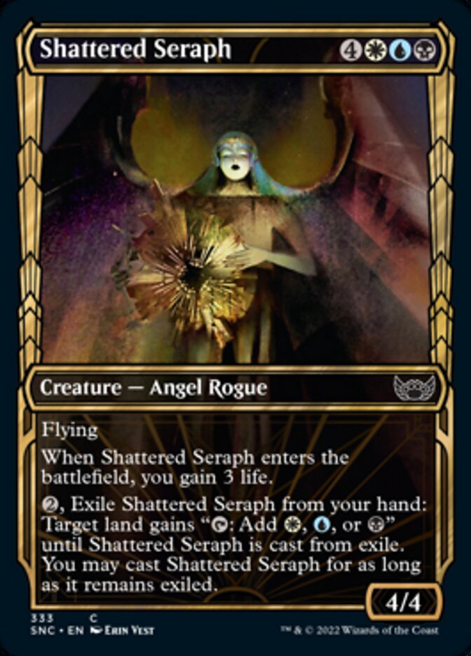 Shattered Seraph (Showcase Golden Age) [Streets of New Capenna] (SNC 333)