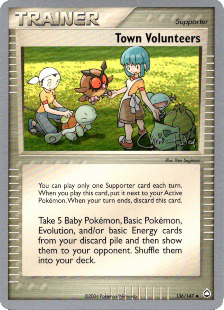 Town Volunteers (136/147) (Blaziken Tech) [World Championships 2004]