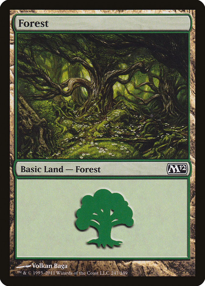 Forest (#247) [Magic 2012] (M12 247)