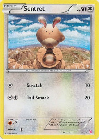 Sentret (4/30) [XY: Trainer Kit - Bisharp & Wigglytuff]