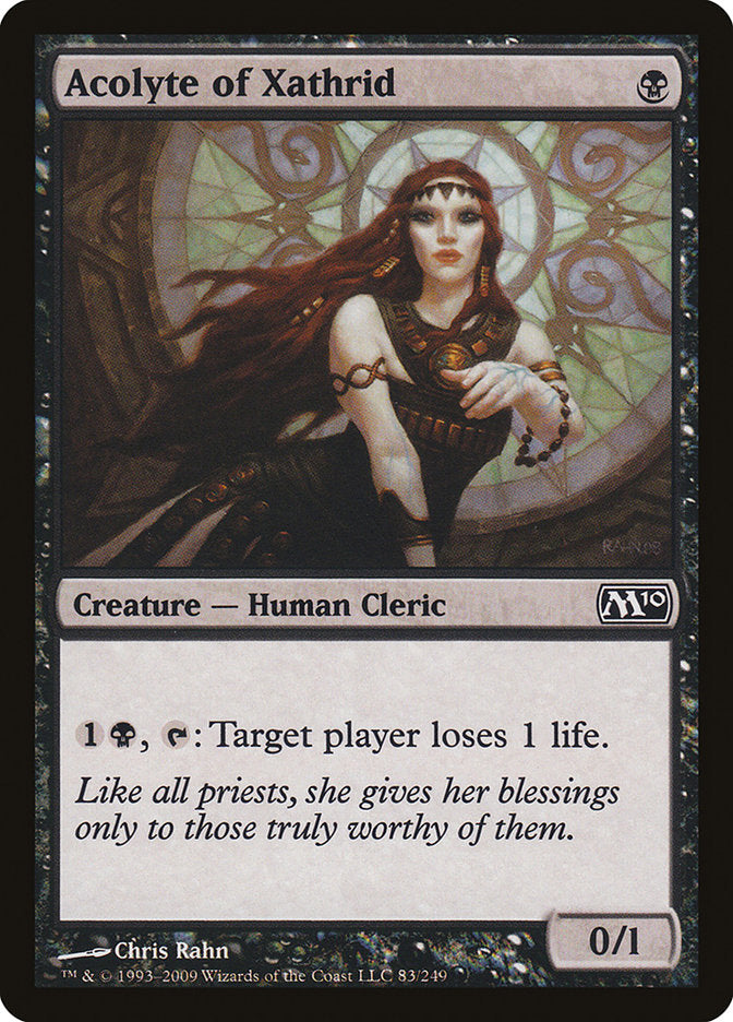 Acolyte of Xathrid [Magic 2010] (M10 83)