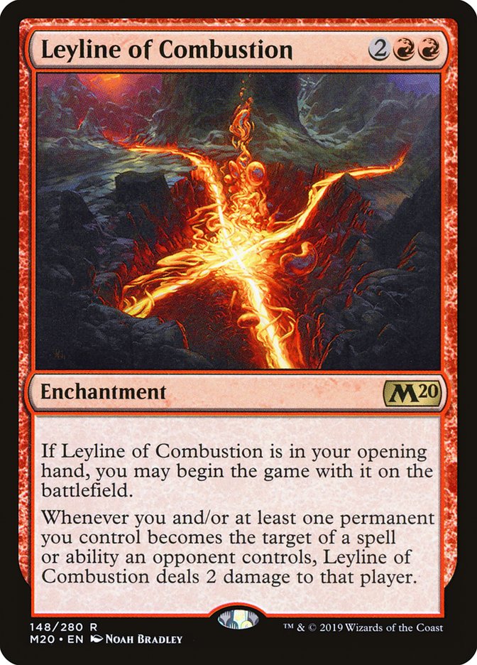 Leyline of Combustion [Core Set 2020] (M20 148)