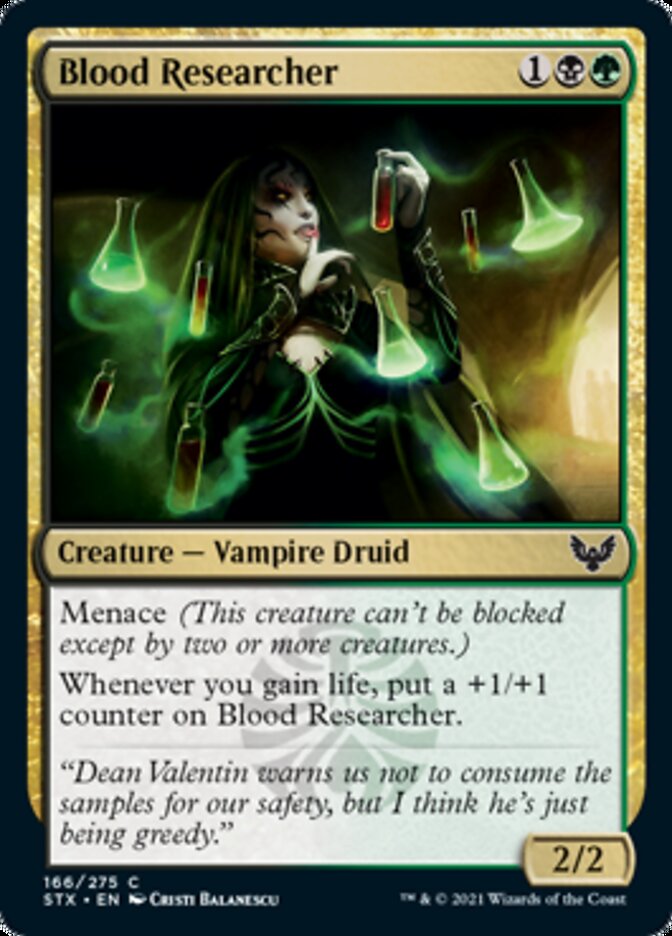 Blood Researcher [Strixhaven: School of Mages] (STX 166)