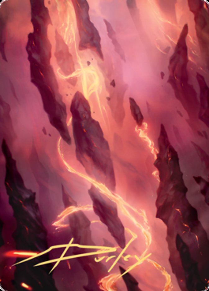 Mountain 1 // Mountain 1 (Art Series) [Zendikar Rising Art Series] (AZNR 16)
