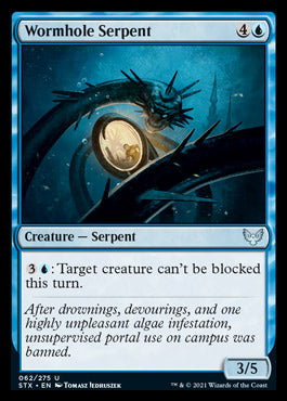 Wormhole Serpent [Strixhaven: School of Mages] (STX 62)