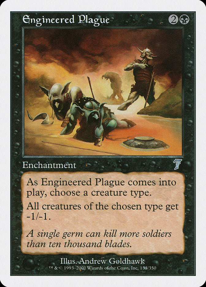 Engineered Plague [Seventh Edition] (7ED 133)