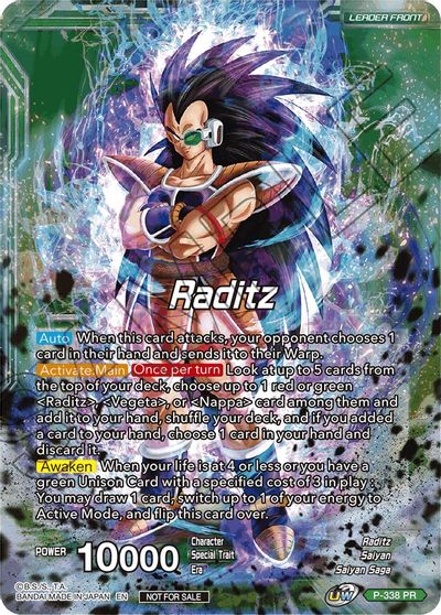 Raditz // Raditz, Brotherly Revival [P-338]
