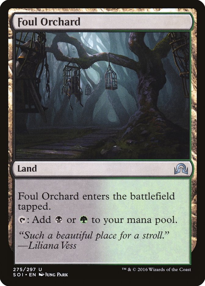 Foul Orchard [Shadows over Innistrad] (SOI 275)