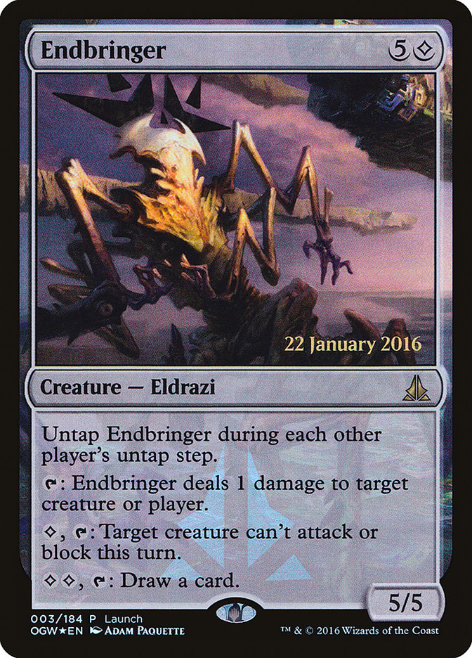 Endbringer (Prerelease) [Oath of the Gatewatch Promos] (POGW 3)