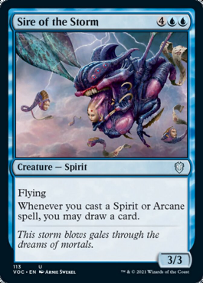 Sire of the Storm [Innistrad: Crimson Vow Commander] (VOC 113)