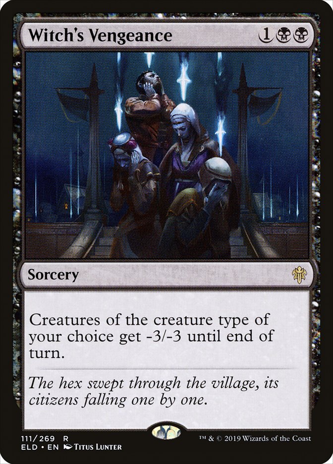 Witch's Vengeance [Throne of Eldraine] (ELD 111)