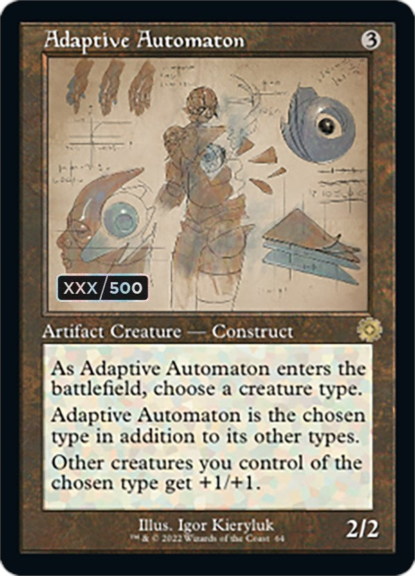 Adaptive Automaton (Schematic) (Serial Numbered) [The Brothers' War Retro Artifacts]