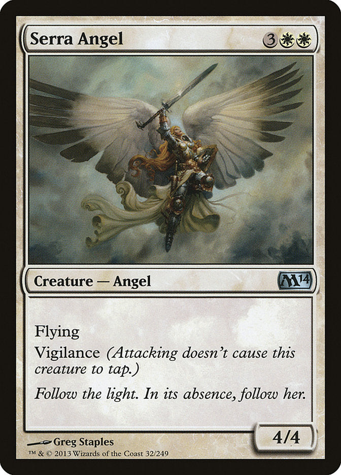 Serra Angel [Magic 2014] (M14 32)