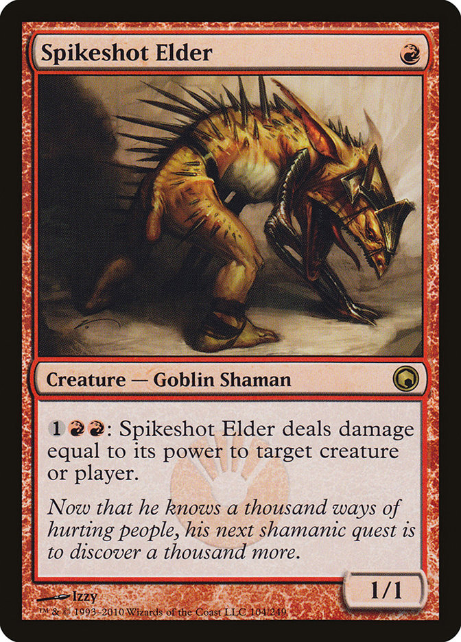 Spikeshot Elder [Scars of Mirrodin] (SOM 104)
