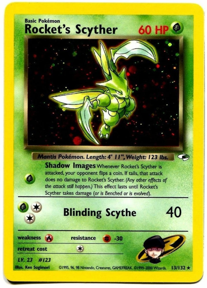 Rocket's Scyther (13/132) [Gym Heroes]