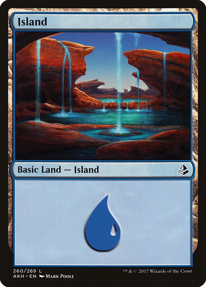 Island (#260) [Amonkhet] (AKH 260)