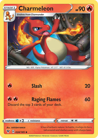 Charmeleon (24) [Sword & Shield: Vivid Voltage]