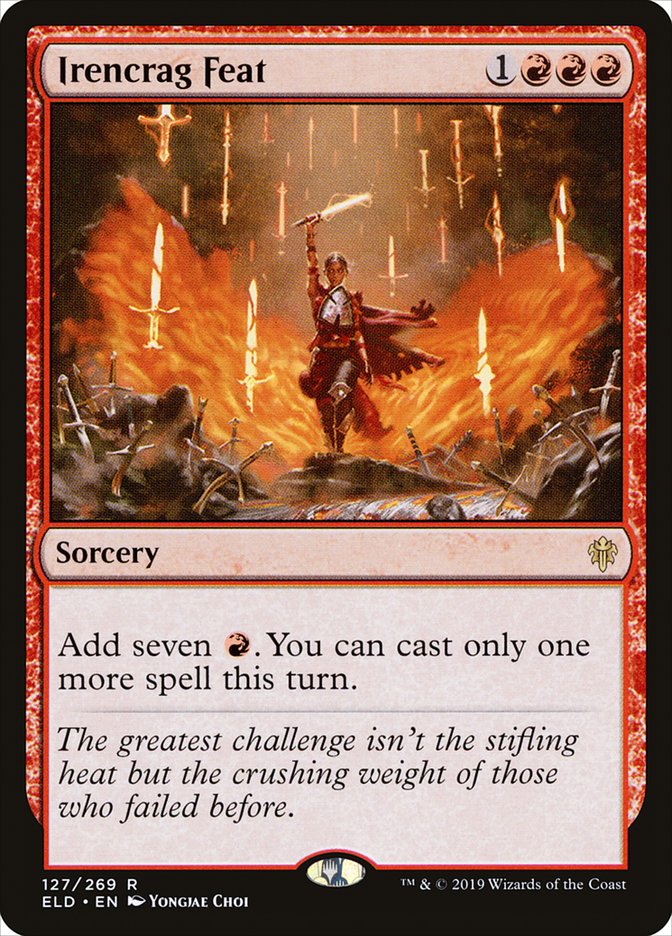Irencrag Feat [Throne of Eldraine] (ELD 127)