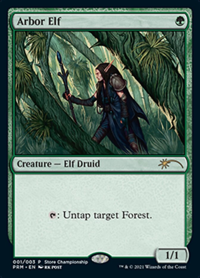 Arbor Elf [Wizards Play Network 2021] (PWP21 1)