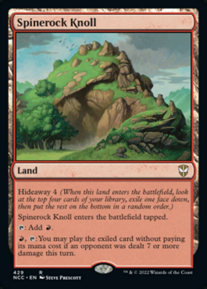 Spinerock Knoll [Streets of New Capenna Commander] (NCC 429)