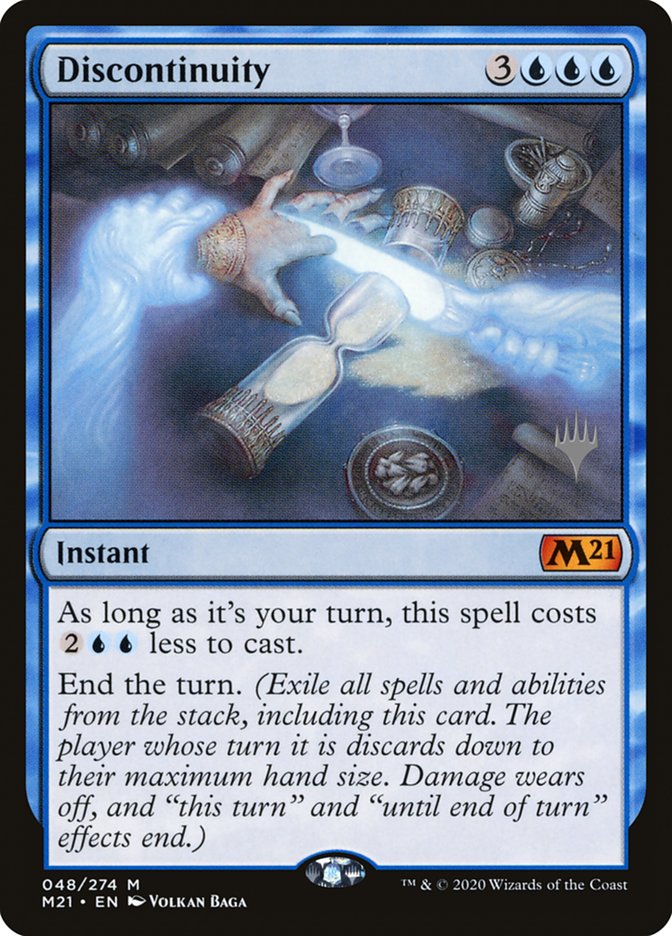 Discontinuity (Promo Pack) [Core Set 2021 Promos] (PM21 48P)