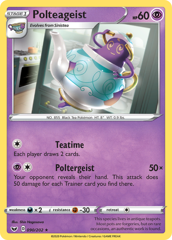 Polteageist (90/202) [Sword & Shield: Base Set]