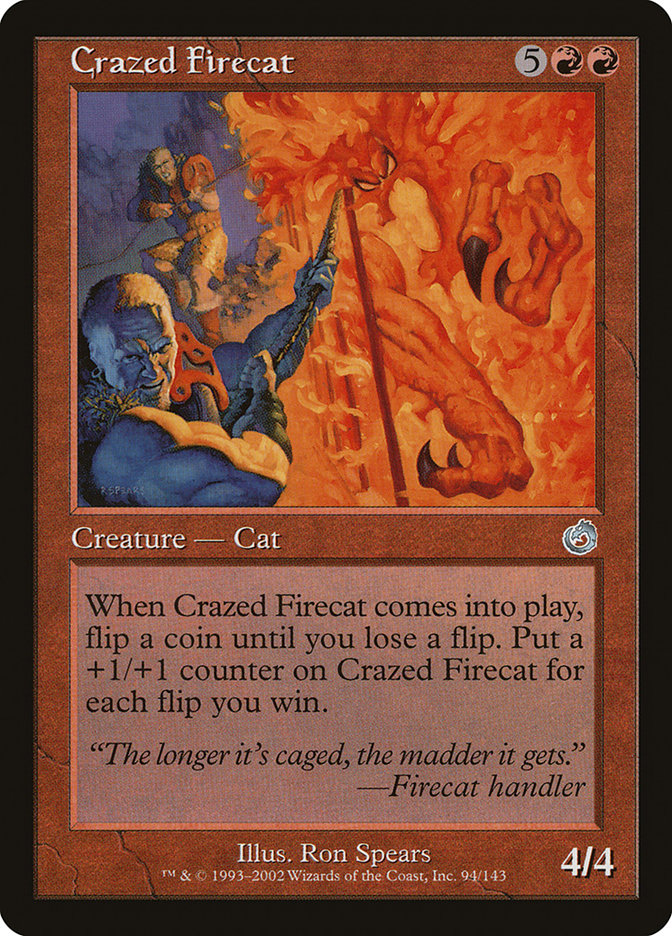 Crazed Firecat [Torment] (TOR 94)
