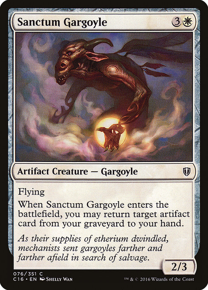Sanctum Gargoyle [Commander 2016] (C16 76)