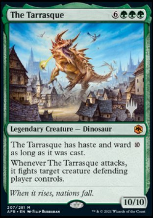 The Tarrasque (Promo Pack) [Dungeons & Dragons: Adventures in the Forgotten Realms Promos] (PAFR 207)