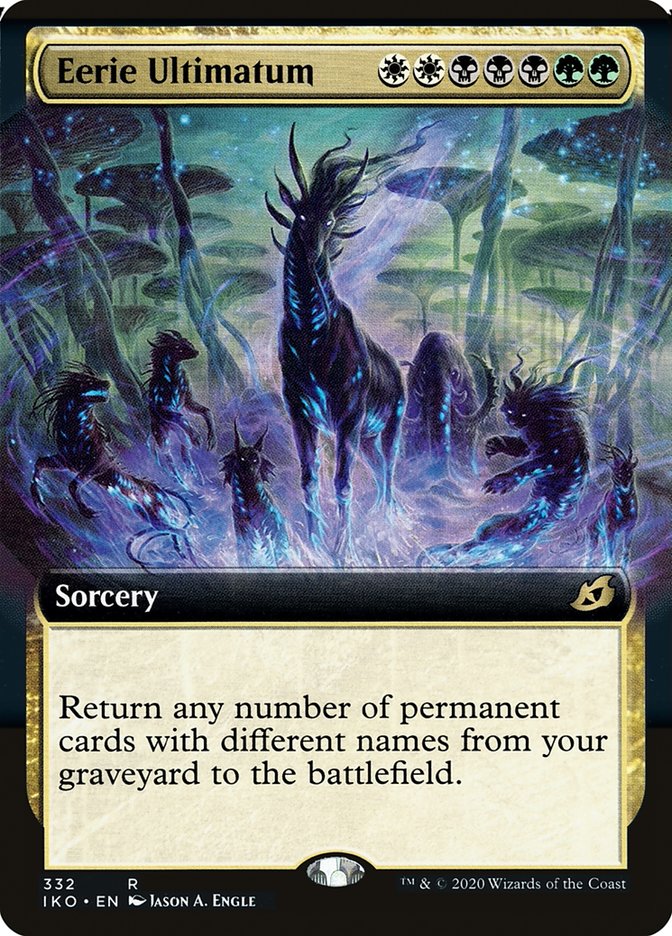 Eerie Ultimatum (Extended Art) [Ikoria: Lair of Behemoths] (IKO 332)