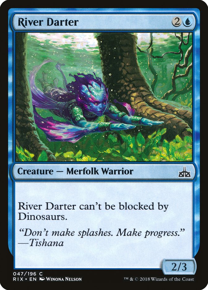 River Darter [Rivals of Ixalan] (RIX 47)