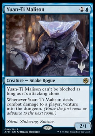Yuan-Ti Malison (Promo Pack) [Dungeons & Dragons: Adventures in the Forgotten Realms Promos] (PAFR 86)