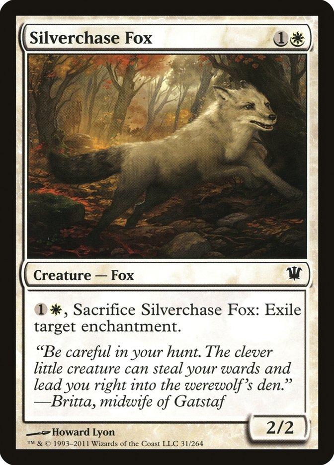 Silverchase Fox [Innistrad] (ISD 31)