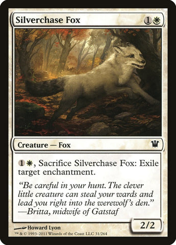 Silverchase Fox [Innistrad] (ISD 31)