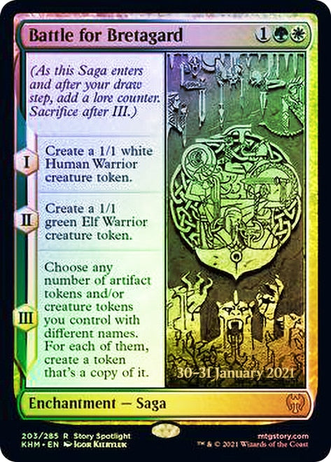 Battle for Bretagard [Kaldheim Prerelease Promos] (PKHM 203)