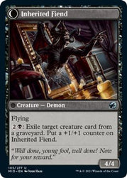 Heirloom Mirror // Inherited Fiend [Innistrad: Midnight Hunt] (MID 105)