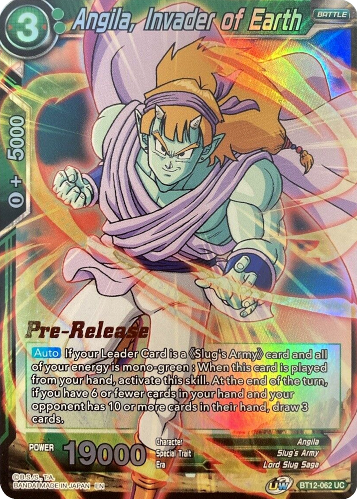 Angila, Invader of Earth [BT12-062]