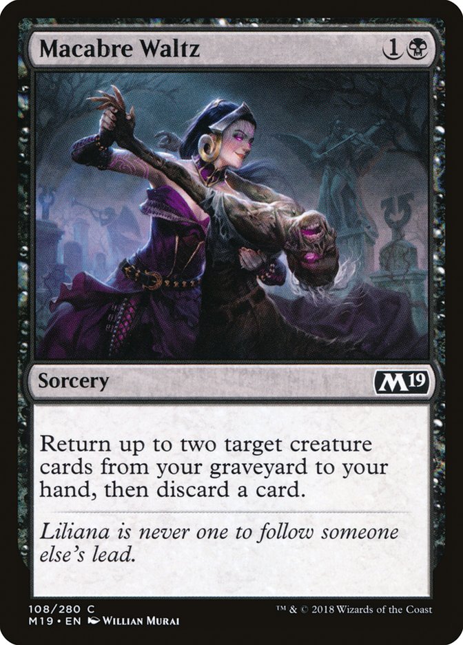 Macabre Waltz [Core Set 2019] (M19 108)