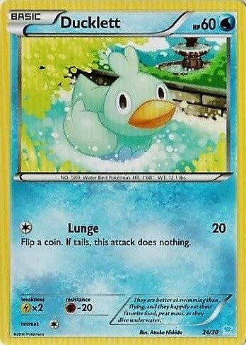 Ducklett (24/30) [XY: Trainer Kit - Pikachu Libre & Suicune]
