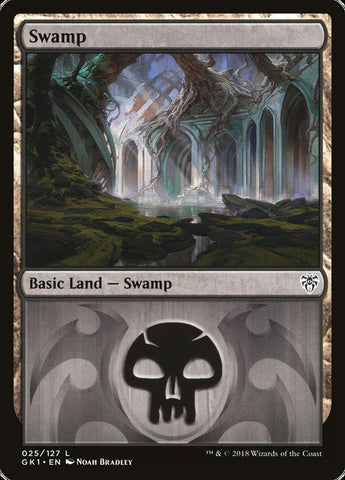 Swamp (#25) [Guilds of Ravnica Guild Kit] (GK1 25)