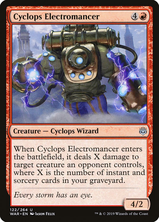 Cyclops Electromancer [War of the Spark] (WAR 122)