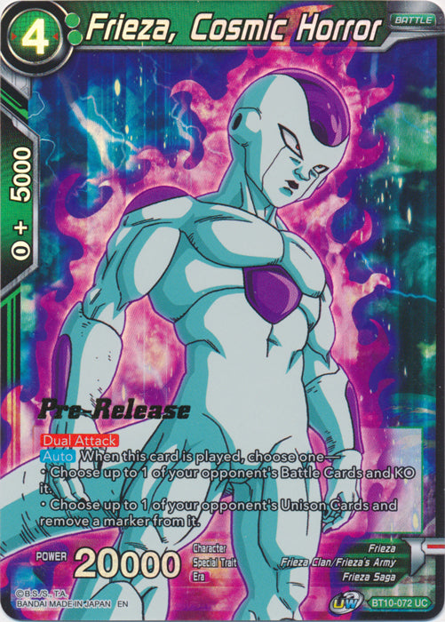 Frieza, Cosmic Horror [BT10-072]
