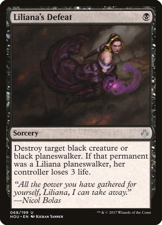 Liliana's Defeat [Hour of Devastation] (HOU 68)