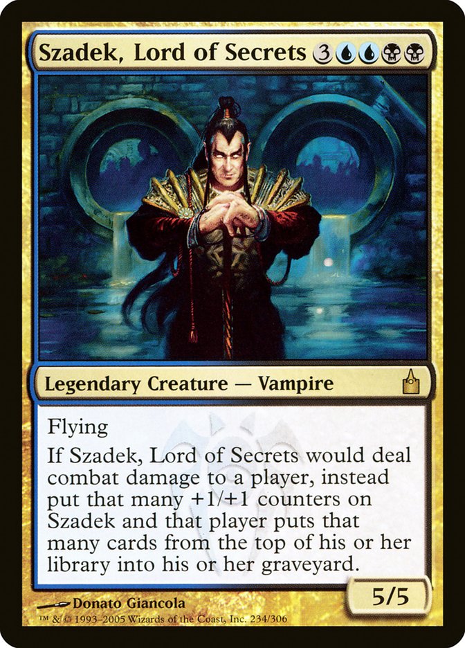 Szadek, Lord of Secrets [Ravnica: City of Guilds] (RAV 234)