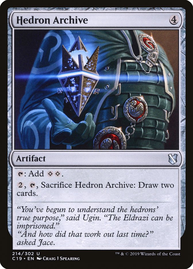 Hedron Archive [Commander 2019] (C19 214)