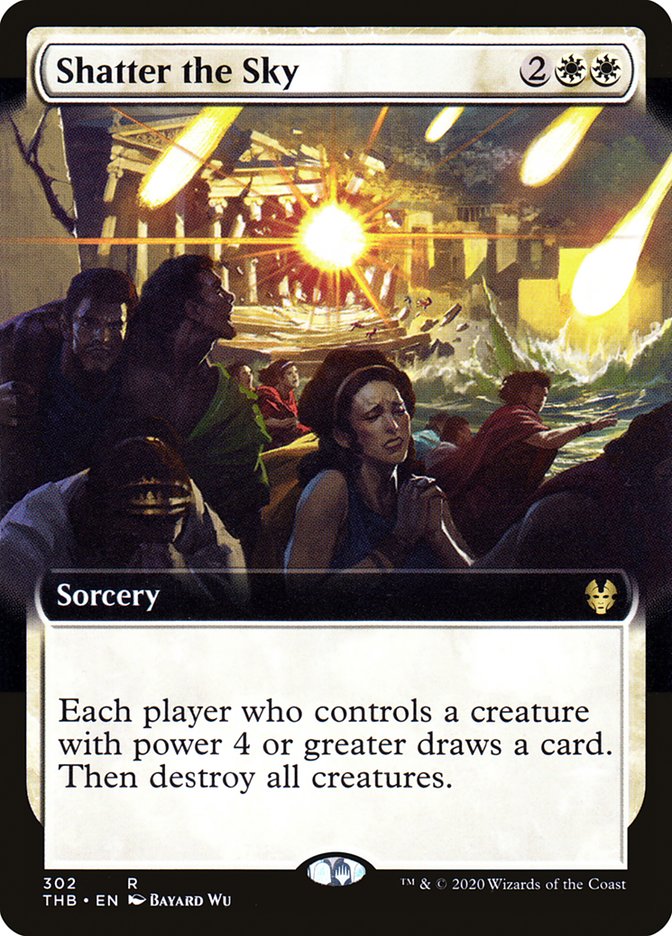 Shatter the Sky (Extended Art) [Theros Beyond Death] (THB 302)