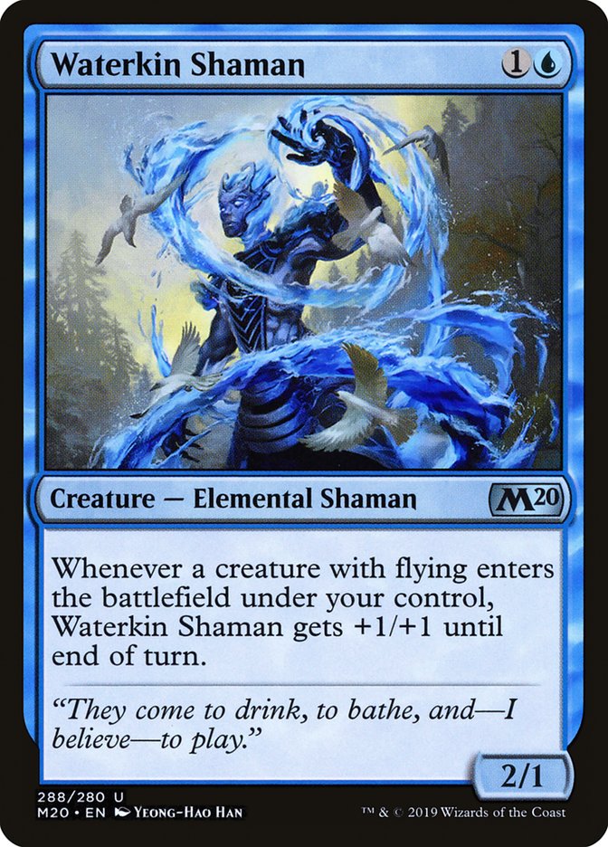 Waterkin Shaman [Core Set 2020] (M20 288)