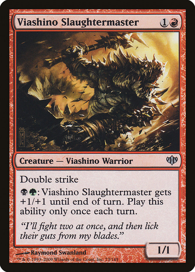 Viashino Slaughtermaster [Conflux] (CON 73)