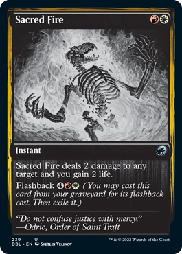 Sacred Fire [Innistrad: Double Feature] (DBL 239)